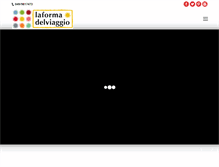 Tablet Screenshot of laformadelviaggio.it